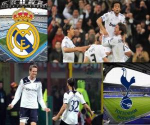 yapboz Şampiyonlar Ligi - UEFA Şampiyonlar Ligi Çeyrek Final 2010-11, Real Madrid CF - Tottenham Hotspur FC